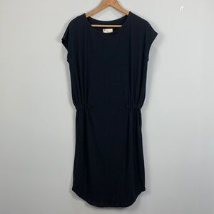 Lime & Vine Supima Cotton/Modal Blend Cap Sleeve Shirt Dress